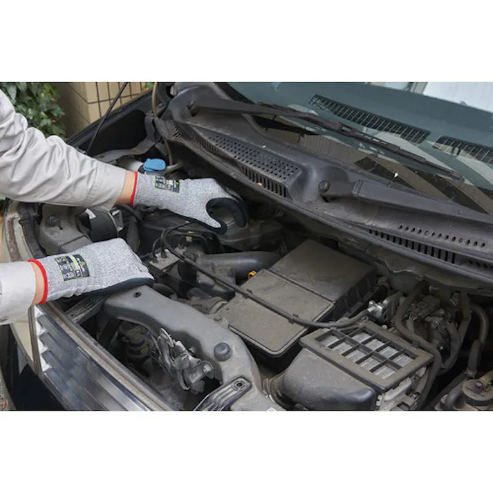 【CAINZ-DASH】ショーワグローブ 耐切創手袋 NO386 デュラコイル386 Lサイズ NO386-L【別送品】