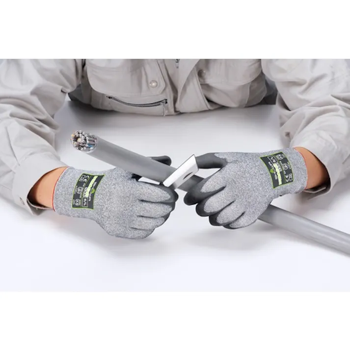 【CAINZ-DASH】ショーワグローブ 耐切創手袋 NO546 デュラコイル546 グレー XLサイズ NO546-XL【別送品】