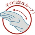 【CAINZ-DASH】ショーワグローブ 塩化ビニール手袋　ナイスハンドミュー中厚手片手右１本　ピンク　Ｍサイズ NHMICK-R【別送品】