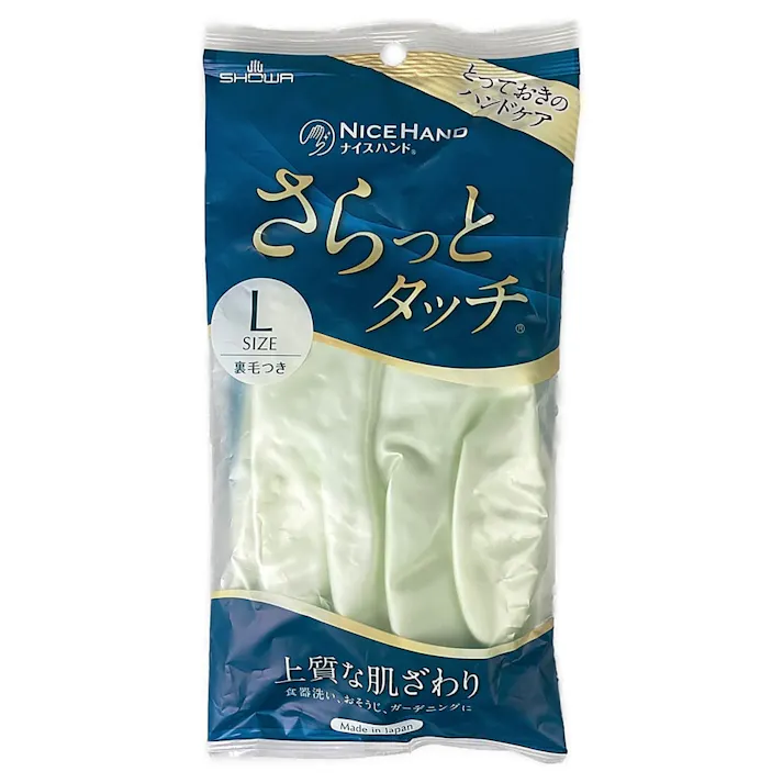 ナイスハンド さらっとタッチ Lグリーン