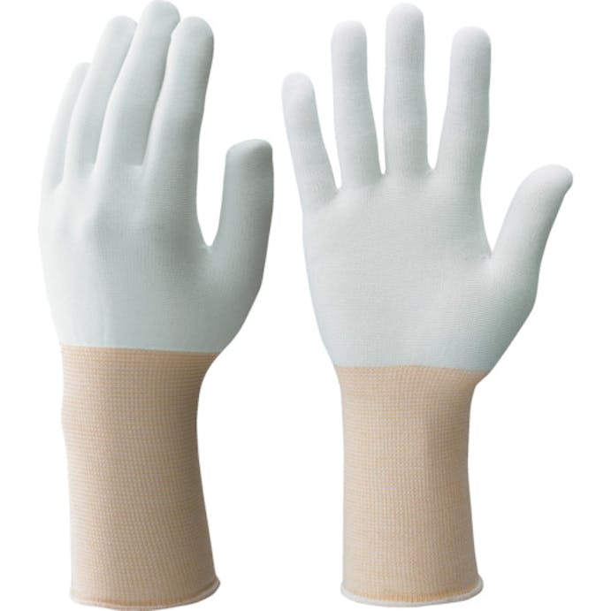 【CAINZ-DASH】ショーワグローブ フィットロング手袋２０枚入　Ｂ０６１５　ホワイト　Ｍサイズ B0615M【別送品】