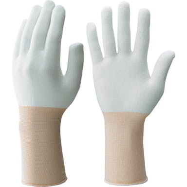 【CAINZ-DASH】ショーワグローブ フィットロング手袋２０枚入　Ｂ０６１５　ホワイト　Ｌサイズ B0615L【別送品】