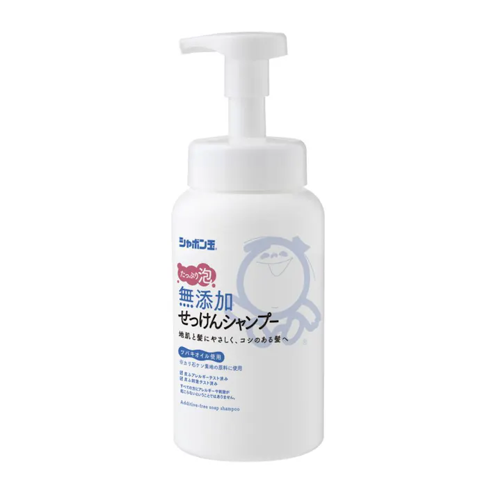 無添加せっけんシャンプー 泡タイプ 本体 520ml
