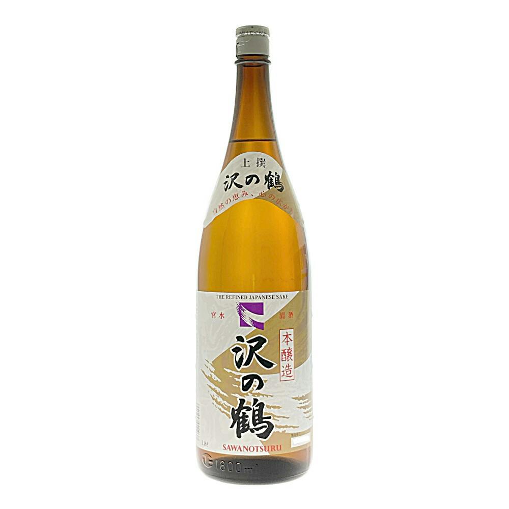 (兵庫県)沢の鶴 上撰 本醸造 1.8L瓶 本醸造 (兵庫県)沢の鶴 上撰 本醸造 1.8L瓶 本醸造