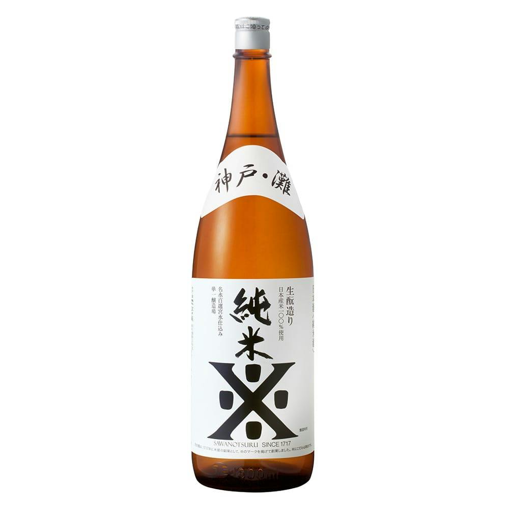 沢の鶴 純米 1800ml【別送品】 | 酒・リカー 通販