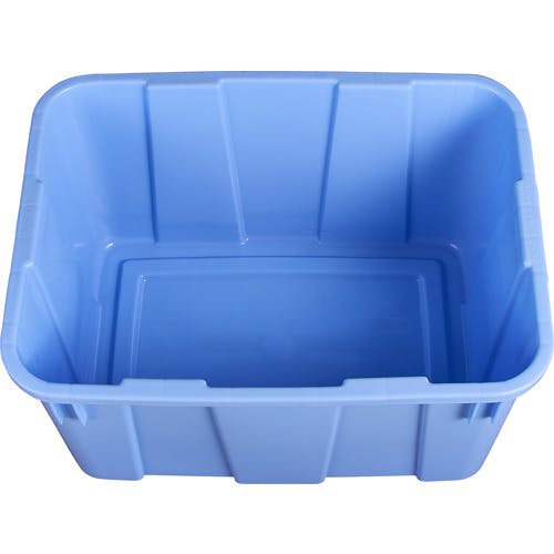 CAINZ-DASH】積水テクノ成型 A型コンテナ A－90 青 キャスター付