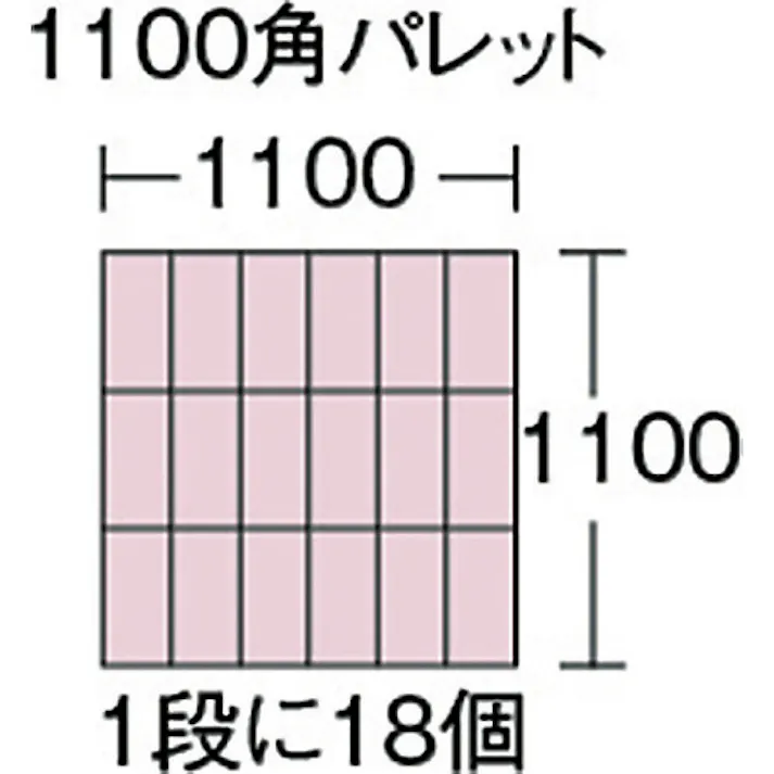 【CAINZ-DASH】積水テクノ成型 トヨタ規格コンテナ TP-131 TP-131【別送品】