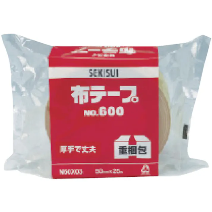 【CAINZ-DASH】積水化学工業 布テープNo.600 50x25 茶 N60X03【別送品】