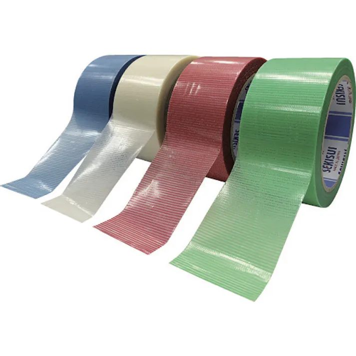 【CAINZ-DASH】積水化学工業 透明クロステープ 赤 N78SR03【別送品】