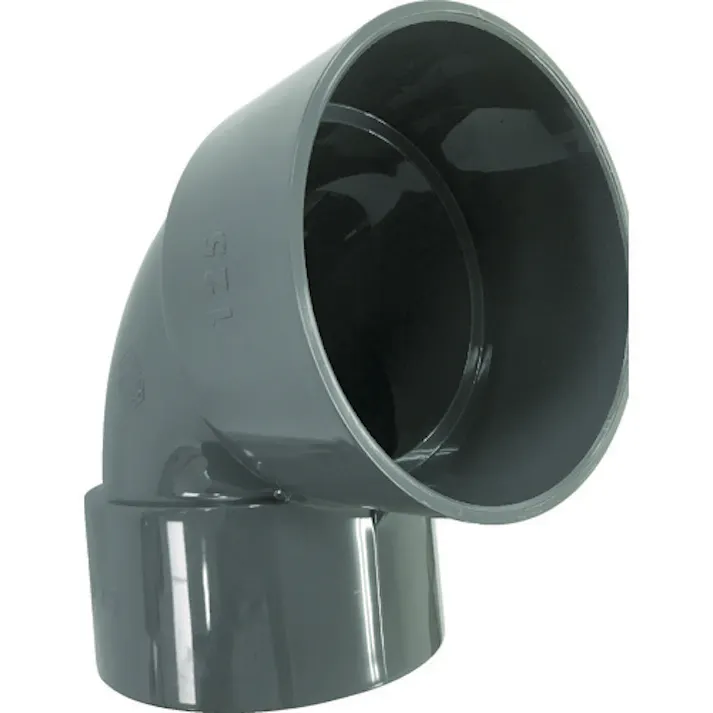 【CAINZ-DASH】積水化学工業 DV継手 DL(90°エルボ) 125 DDL1Q【別送品】