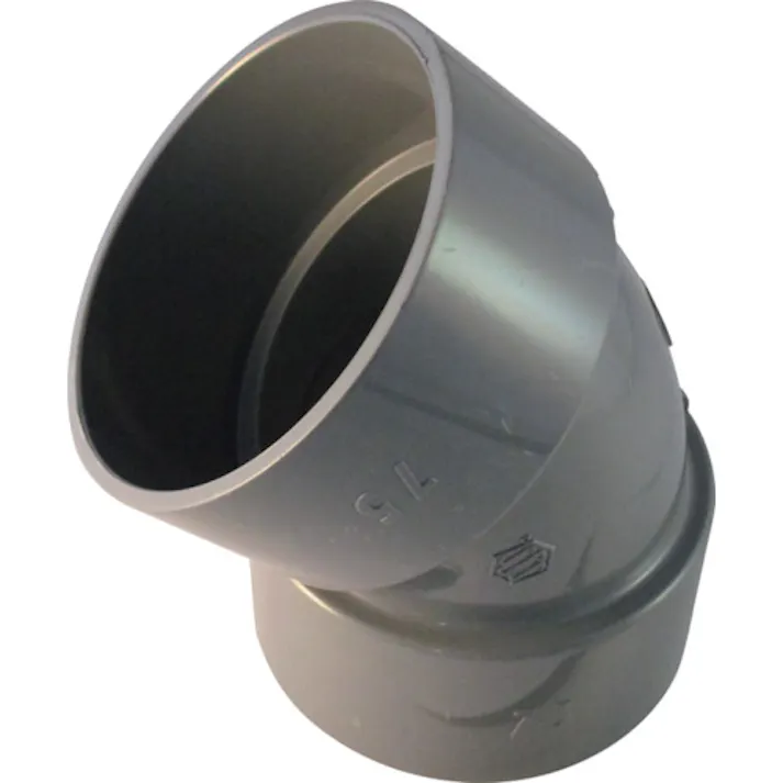 【CAINZ-DASH】積水化学工業 DV継手45°エルボ 75 D4L75【別送品】