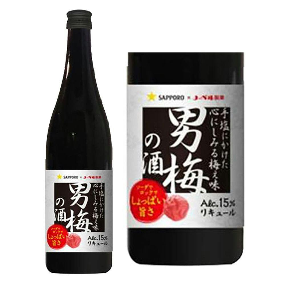 サッポロ 男梅の酒 720ml リキュール サッポロ 男梅の酒 720ml リキュール