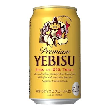 【ケース販売】サッポロ ヱビスビール 350ml×24本【別送品】