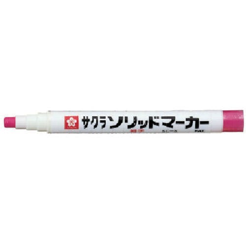 サクラクレパス ソリッドマーカー 細字 赤 SC-S19-R 工業用マーカー(工業用マーカー) サクラクレパス ソリッドマーカー 細字 赤 SC-S19-R 工業用マーカー(工業用マーカー)