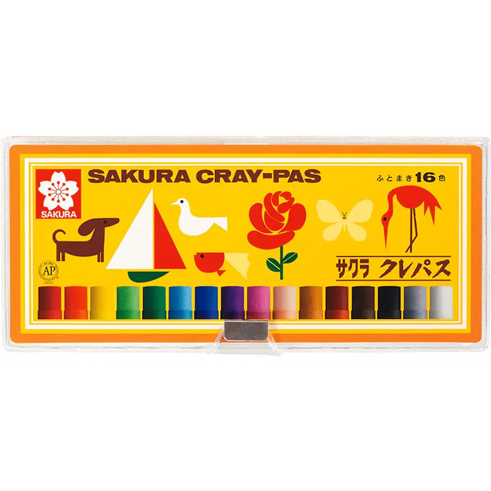 サクラ クレパス16色ソフトケース LP16S