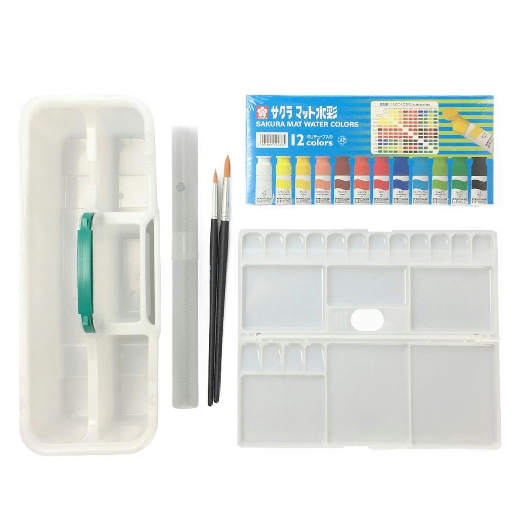 サクラ 水彩セット メッシュR9 ピンク(販売終了) | 文房具・事務