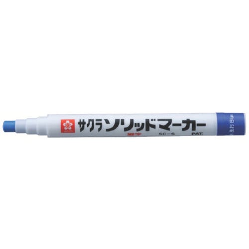 サクラクレパス ソリッドマーカー 細字 青 SC-S36-BU 工業用マーカー(工業用マーカー) サクラクレパス ソリッドマーカー 細字 青 SC-S36-BU 工業用マーカー(工業用マーカー)