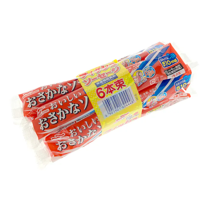 1秒OPENおさかなソーセージ 6本束