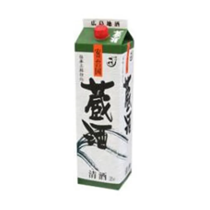 (広島県)一代・安芸の国 蔵酒 パック 2L【別送品】