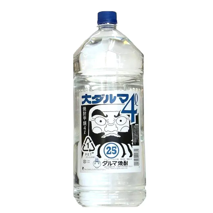 (広島県)甲25度大ダルマ ペット 4L【別送品】