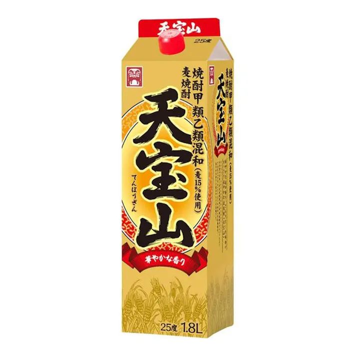(広島県)天宝山 麦 パック 1.8L【別送品】