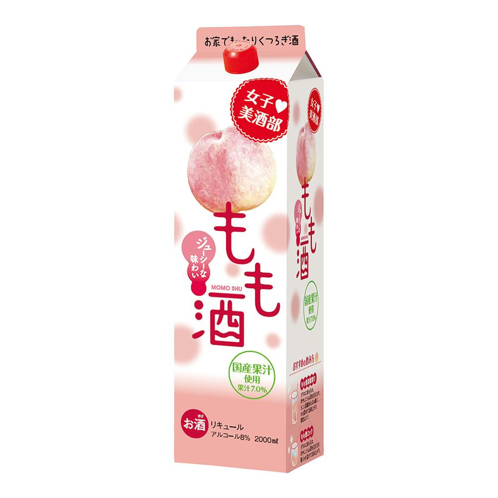 女子美酒部 もも酒 2000ml【別送品】