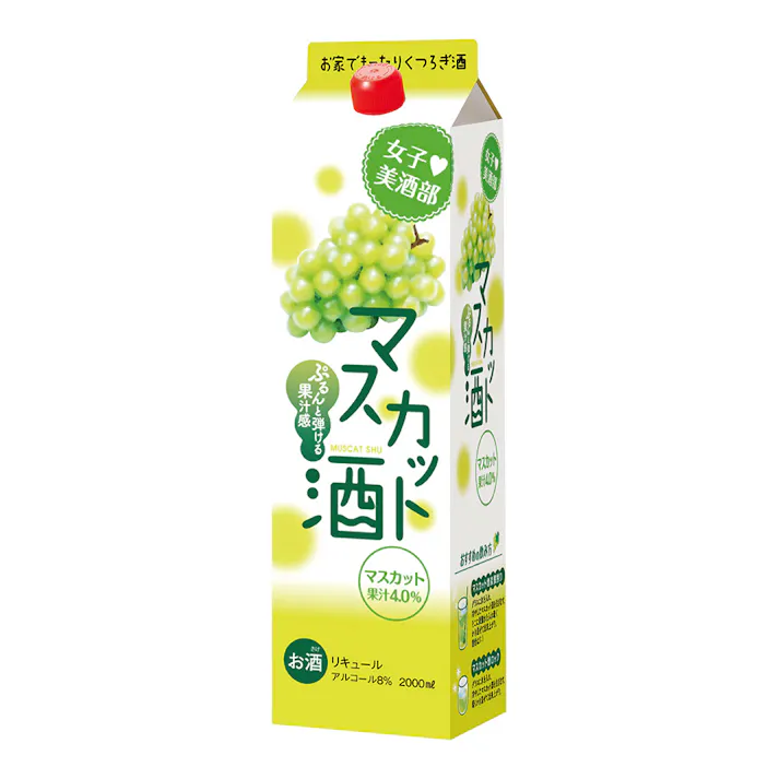 女子美酒部 マスカット酒 2000ml【別送品】