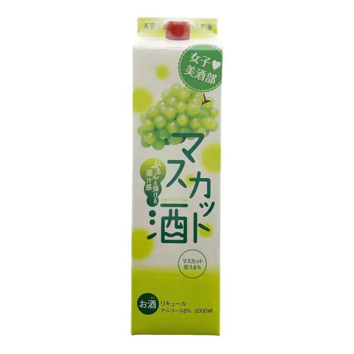 女子美酒部 マスカット酒 2000ml【別送品】