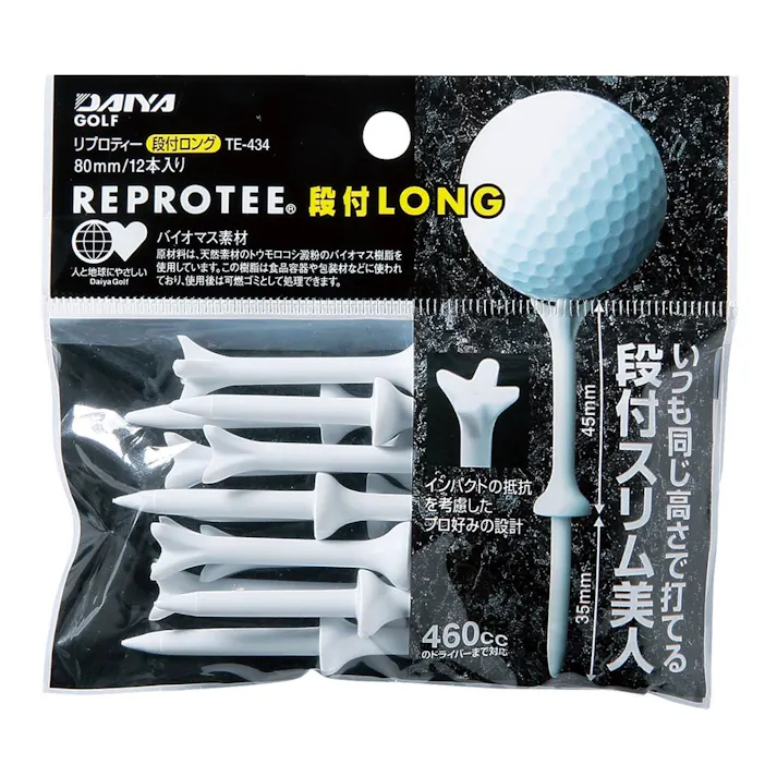 ダイヤ リフロティー 段付ロング ホワイト TE-434