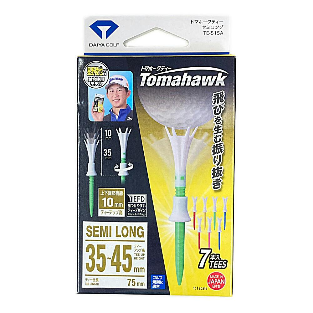 ダイヤ トマホークティー セミロング TE-515 ゴルフ用品 ダイヤ トマホークティー セミロング TE-515 ゴルフ用品