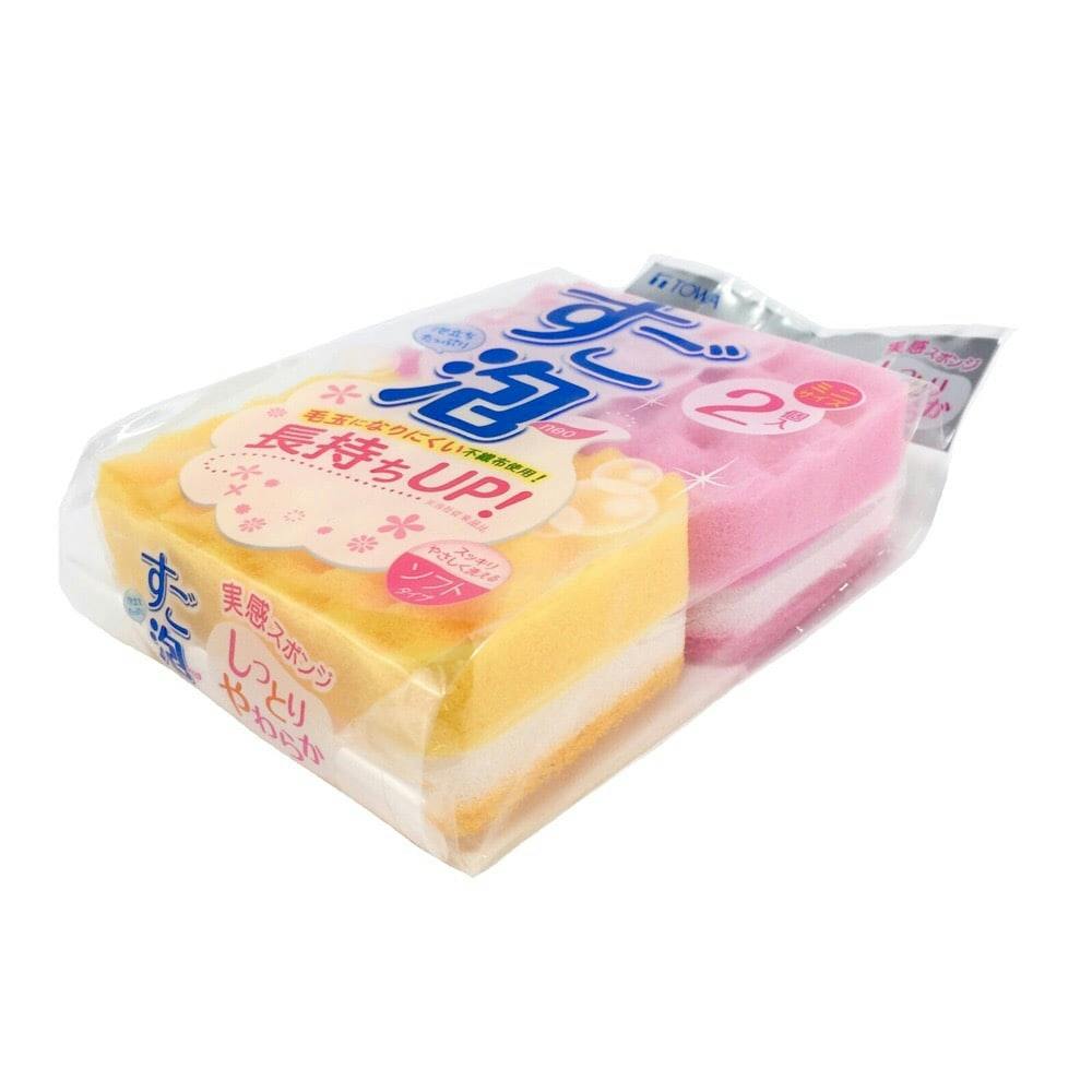 すご泡 Neo ミニソフトスポンジ 2個入 | シンク・コンロまわり用品