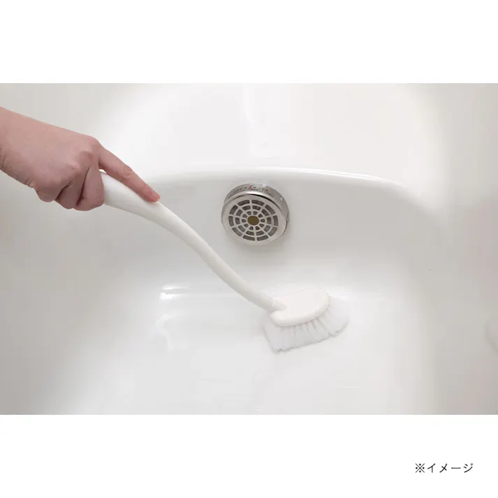 浴室洗い 持ちやすいバスブラシ