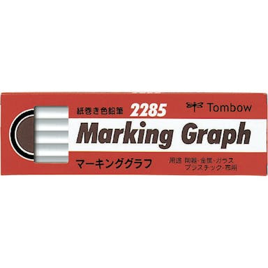 【CAINZ-DASH】トンボ鉛筆 マ－キンググラフ　白 2285-01【別送品】