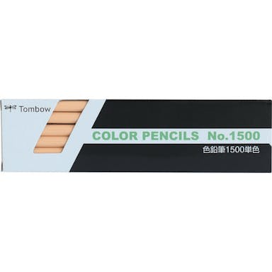 【CAINZ-DASH】色鉛筆　１５００　単色　うすだいだい【別送品】