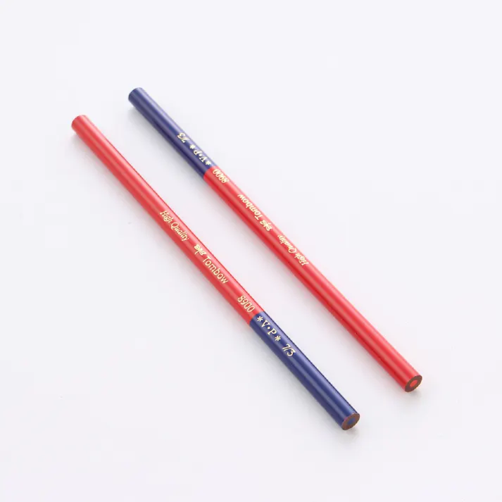 トンボ鉛筆 赤青鉛筆 8900VP 7/3(朱藍)12本入