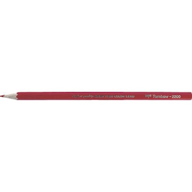 【CAINZ-DASH】トンボ鉛筆 硬質色鉛筆　単色　赤　１２本入り 2200-25【別送品】