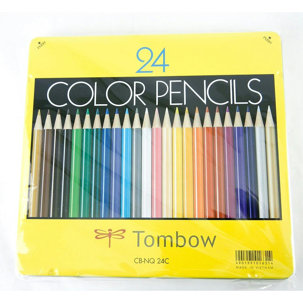 トンボ 色鉛筆 24色 - 絵画