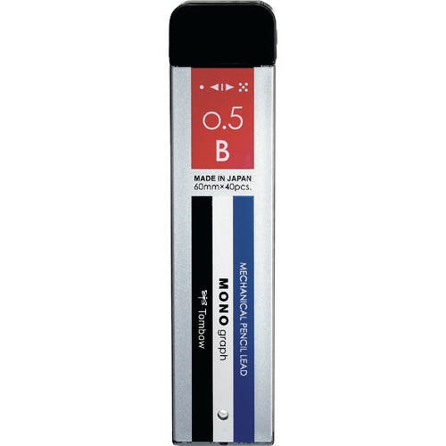 トンボ鉛筆 シャープ芯 モノグラフMG 0.5ミリ 硬度B 40本入り R5-MGB01 シャープペンシル用替芯 トンボ鉛筆 シャープ芯 モノグラフMG 0.5ミリ 硬度B 40本入り R5-MGB01 シャープペンシル用替芯
