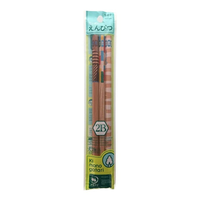 トンボ かきかた鉛筆 木物語 2b 3本パック 文房具 事務用品 ホームセンター通販 カインズ