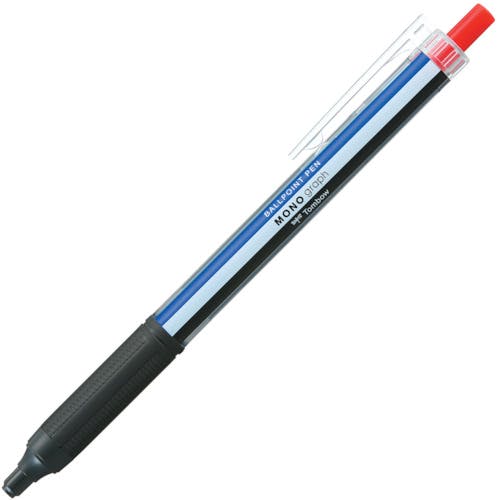 CAINZ-DASH】トンボ鉛筆 油性ボールペン モノグラフライト ０．３８ 赤