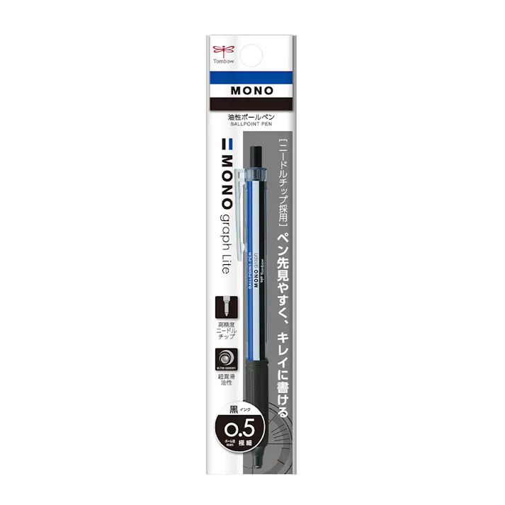 トンボ鉛筆 油性ボールペン モノグラフライト 0.5mm モノカラー