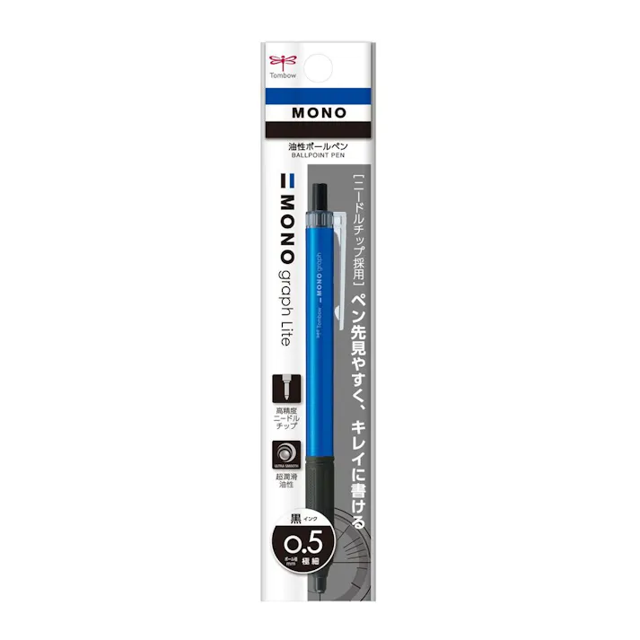トンボ鉛筆 モノグラフライト 0.5mm ライトブルー