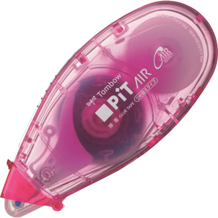 【CAINZ-DASH】トンボ鉛筆 テープのり ピットエアーミニ つめ替えタイプ ピンク PN-CASC80【別送品】