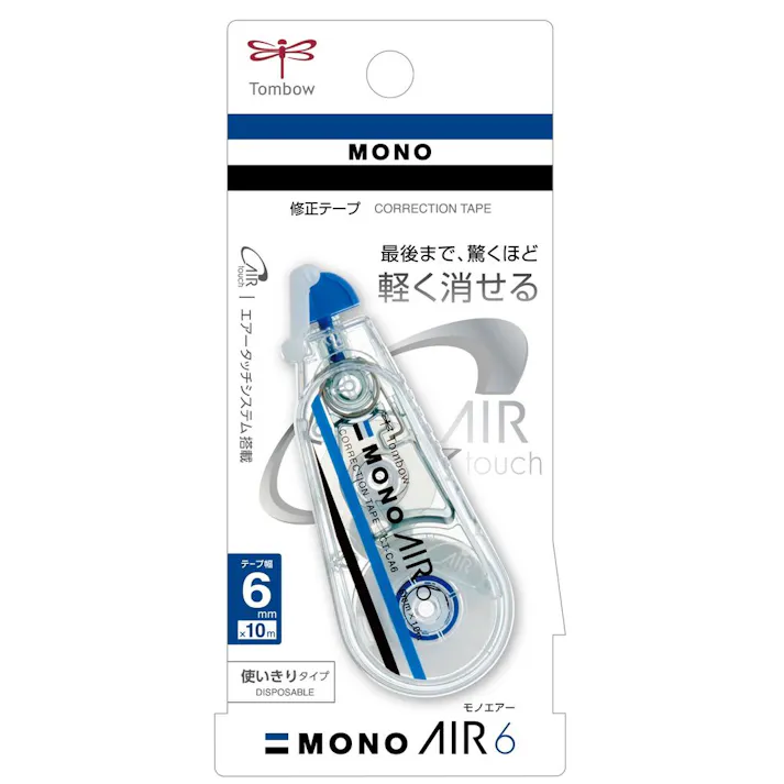 トンボ 修正テープ モノエアー6 6mm