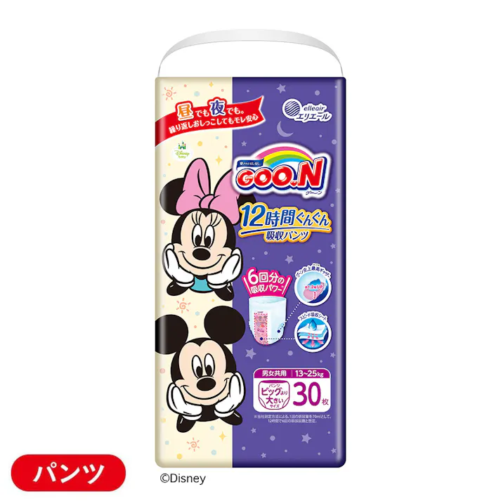 グーン 12時間ぐんぐん吸収パンツ BIG大30枚