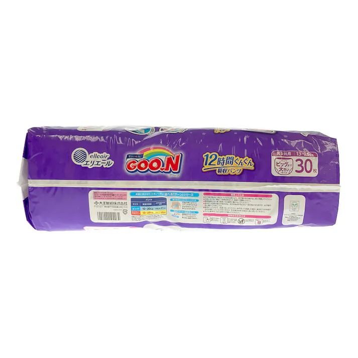 グーン 12時間ぐんぐん吸収パンツ BIG大30枚