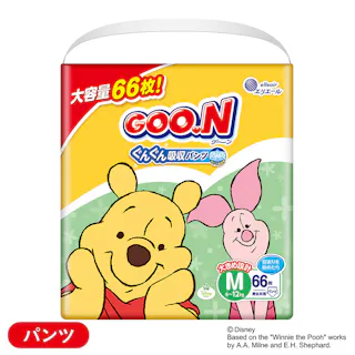 エリエール グーン ぐんぐん吸収パンツ Mサイズ(6~12kg) 66枚