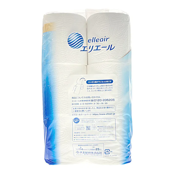 エリエール Theエリエール トイレットティシュー 12ロール ダブル