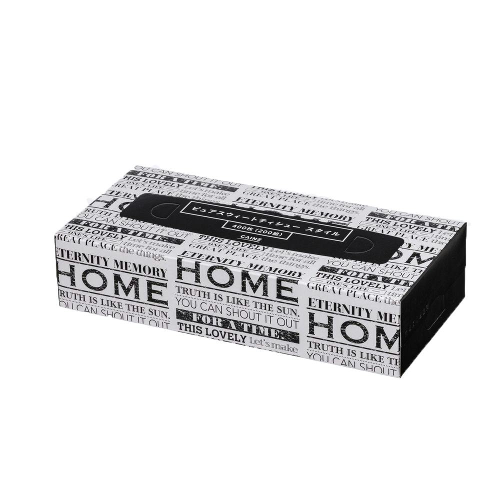 カインズ ピュアスウィートティシュー スタイル 200組×5個パック | 紙