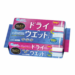 キレキラワイパー ドライウェットシート 16枚